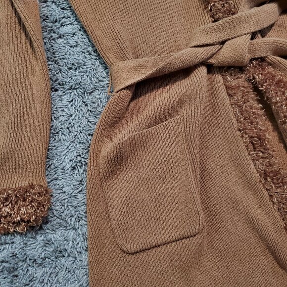 Vintage 90s Y2K Max Studio Knitwear Raven Disney Channel Belted Cardigan - Small - Picture 7 of 9